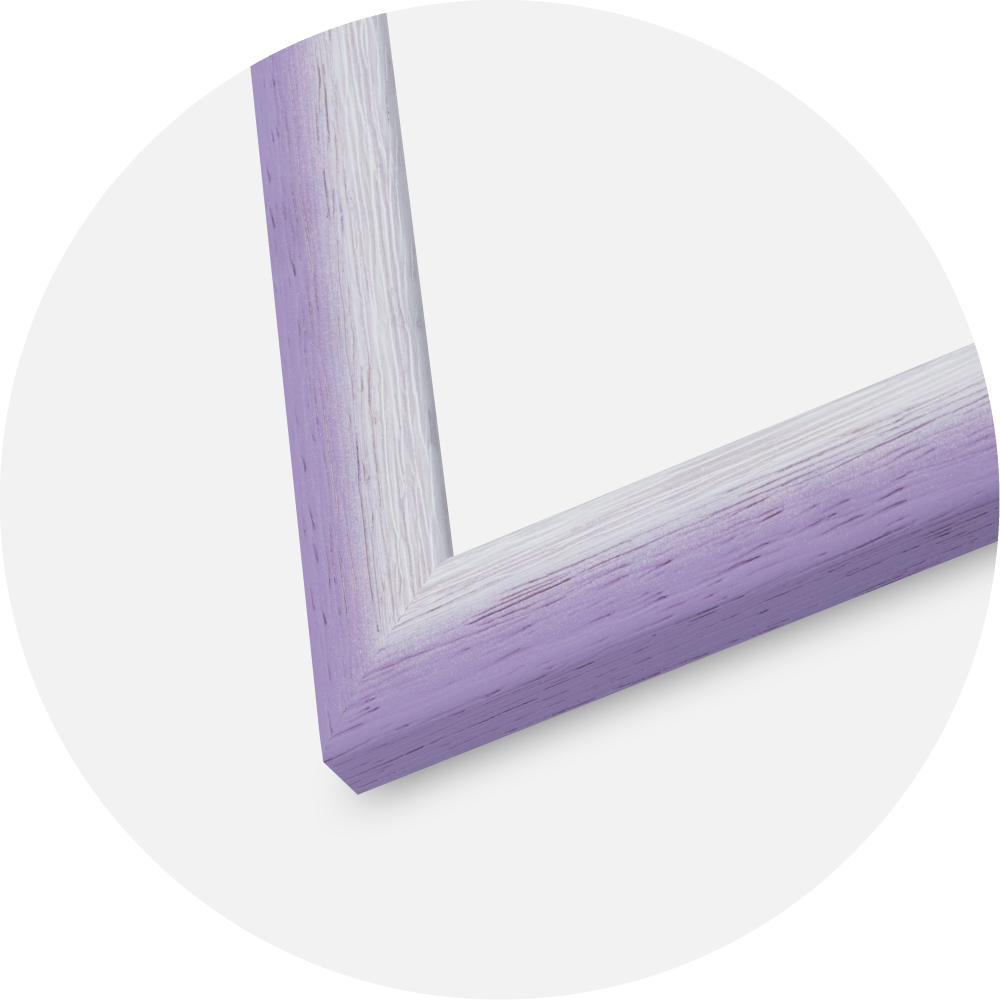 Cadre Cornwall Verre Acrylique Lilas Clair 40x40 cm
