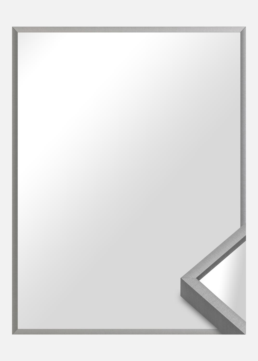 Product Image for Miroir Nilsen Premium Alpha Acier brossé - Sur mesure