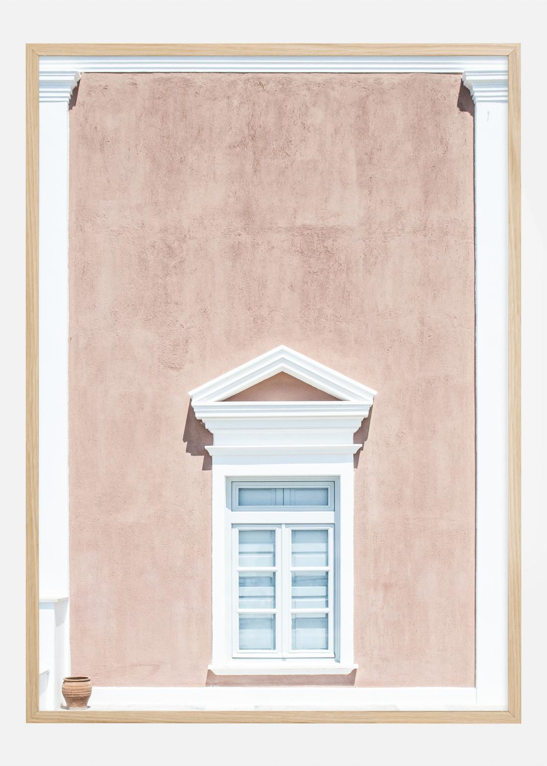 Product Image for Pink wall and a pediment Poster (21x29.7 cm (A4))