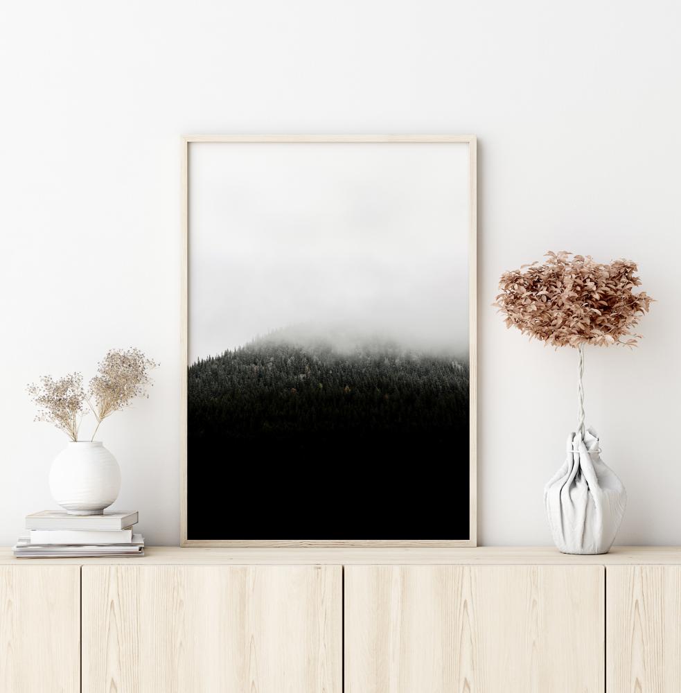 Misty mountain Poster