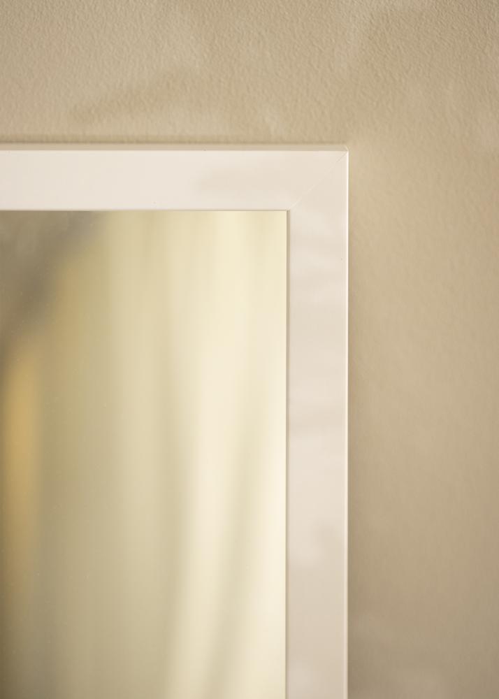 Miroir Elegant Blanc - Propres mesures