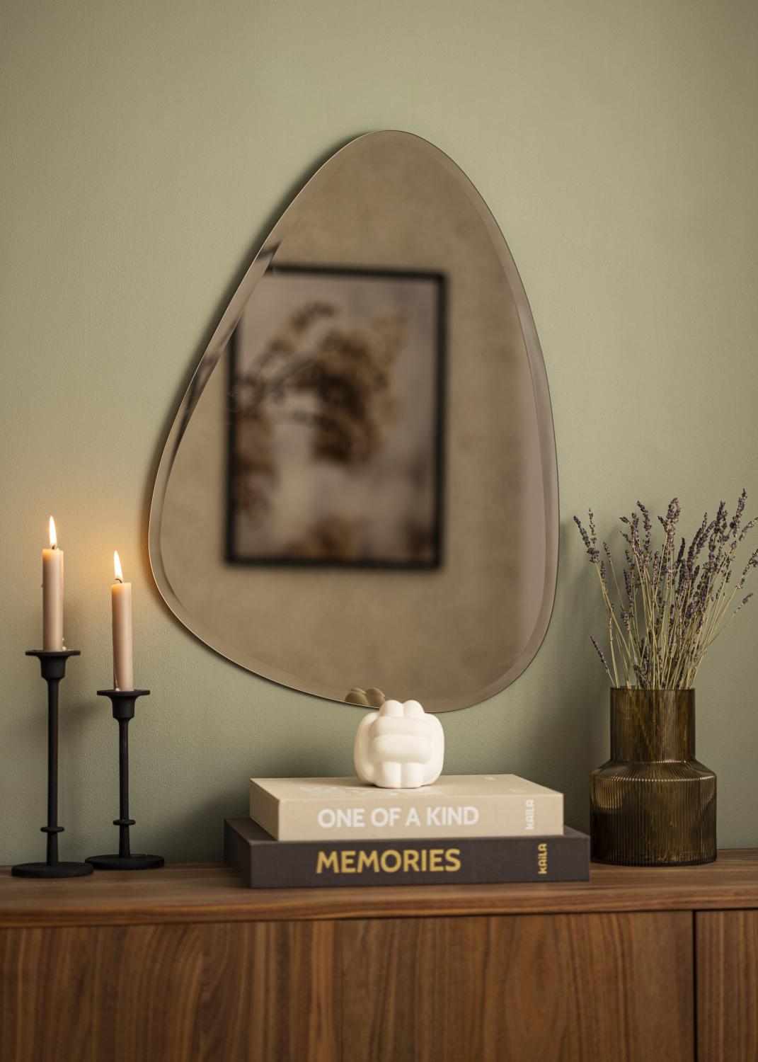 Product Image for KAILA Miroir Deluxe Shape I Dark Bronze 50x70 cm