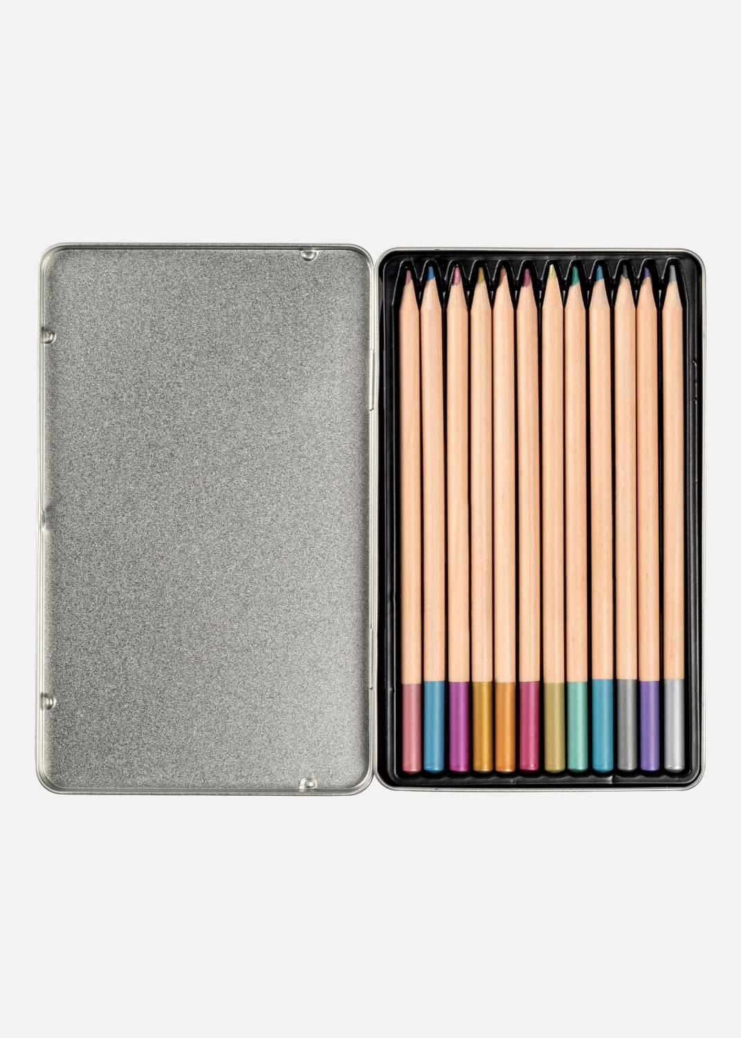 Product Image for PAC Set de stylos Metallic - 12 PCS
