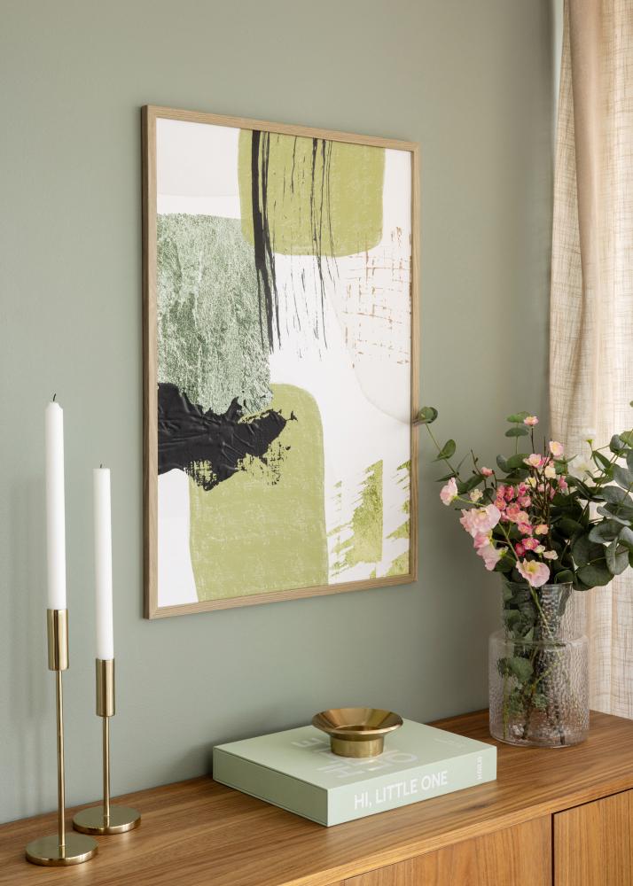 Cadre Trendy Verre Acrylique Chêne 27x32 cm