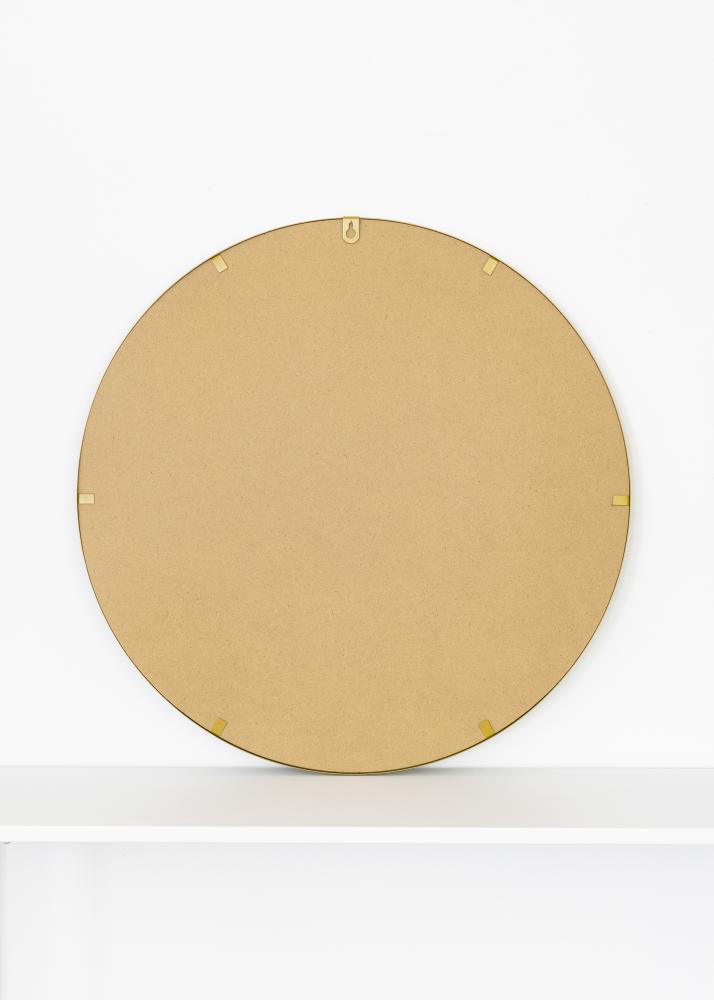 KAILA Miroir rond Triangles - Or diamètre 55 cm