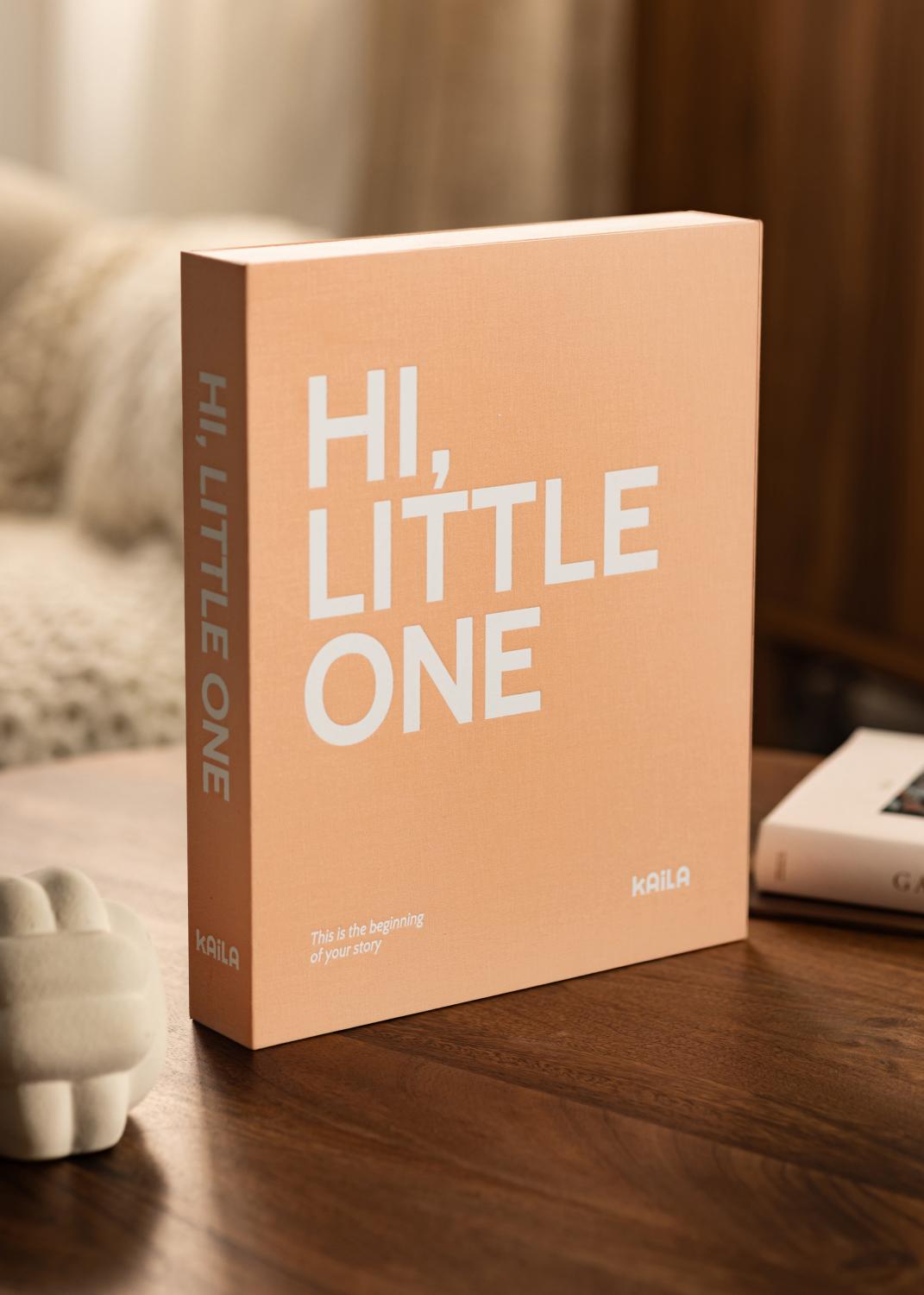 Product Image for KAILA HI LITTLE ONE Pink - Coffee Table Photo Album (60 Pages Noires)
