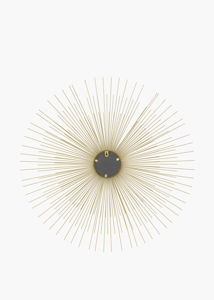 KAILA Miroir rond Sunrays - Or diamètre 80 cm