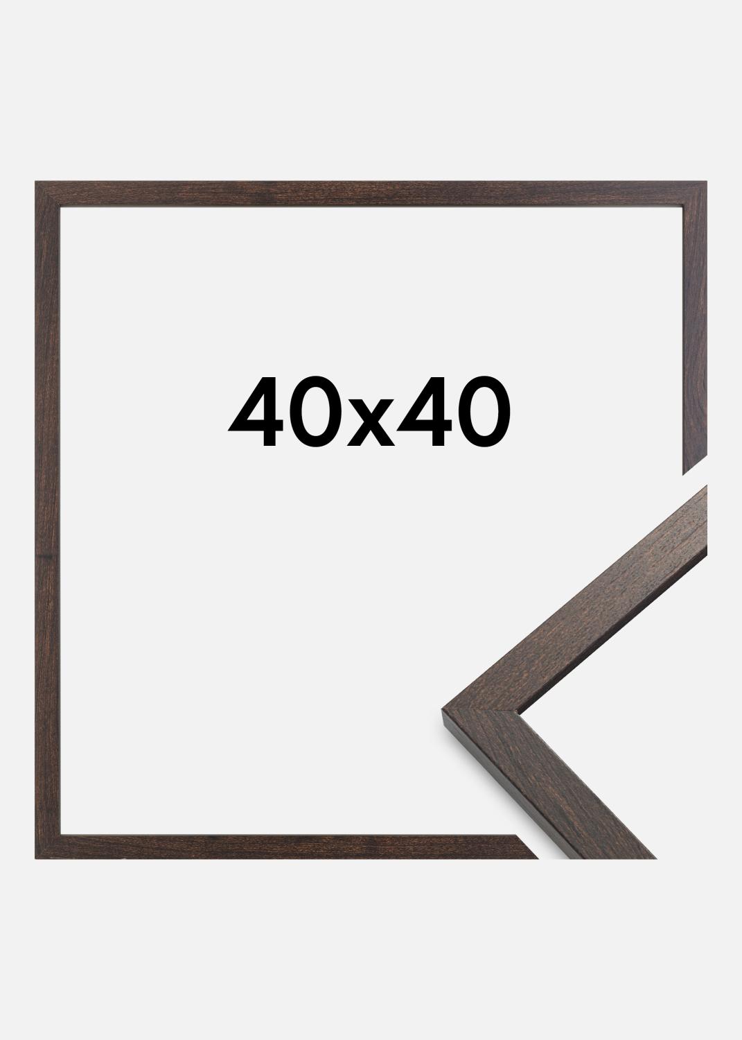 Product Image for Cadre Trendy Verre Acrylique Noyer 40x40 cm