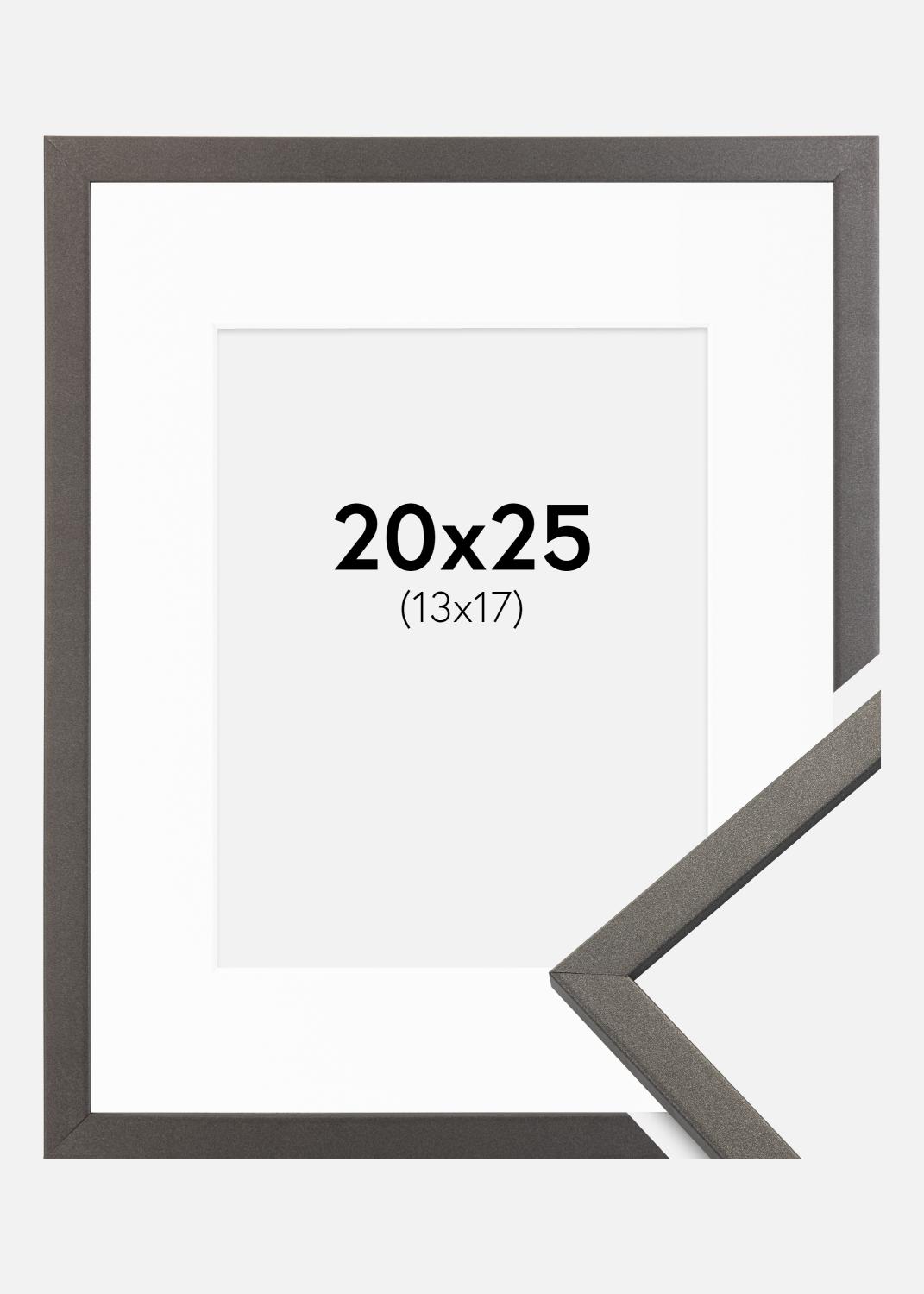Product Image for Cadre Edsbyn Graphite 20x25 cm - Passe-partout Blanc 14x18 cm