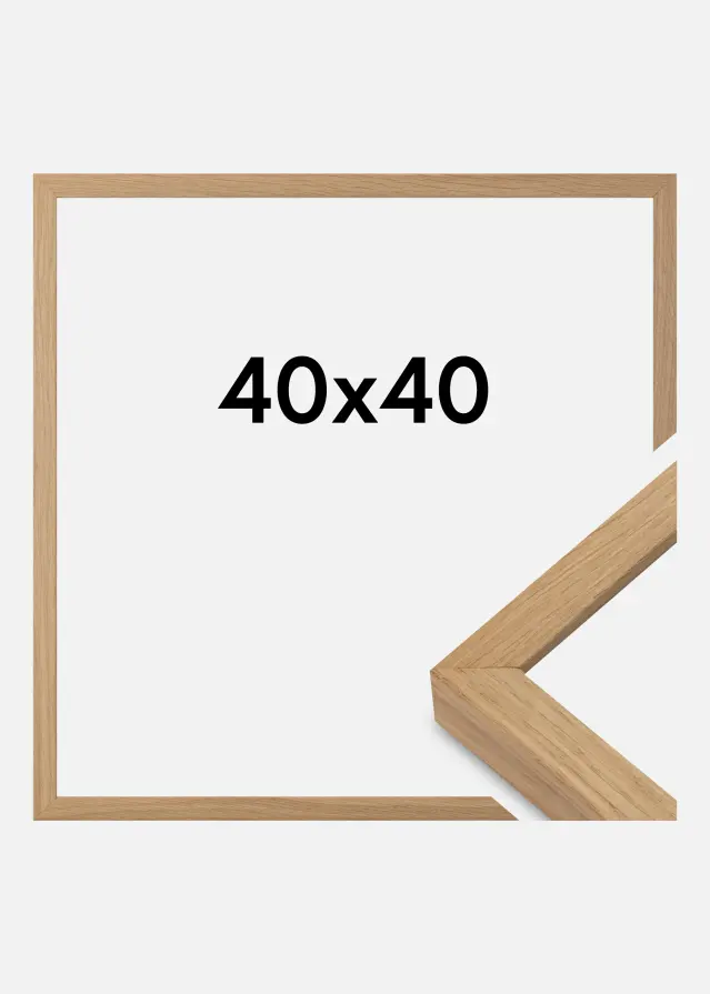Cadre Nielsen Premium Quadrum Chêne 40x40 cm