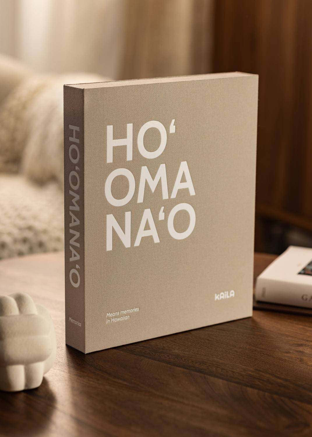 Product Image for KAILA HO'OMANA'O - Coffee Table Photo Album (60 Pages Noires / 30 Feuilles)