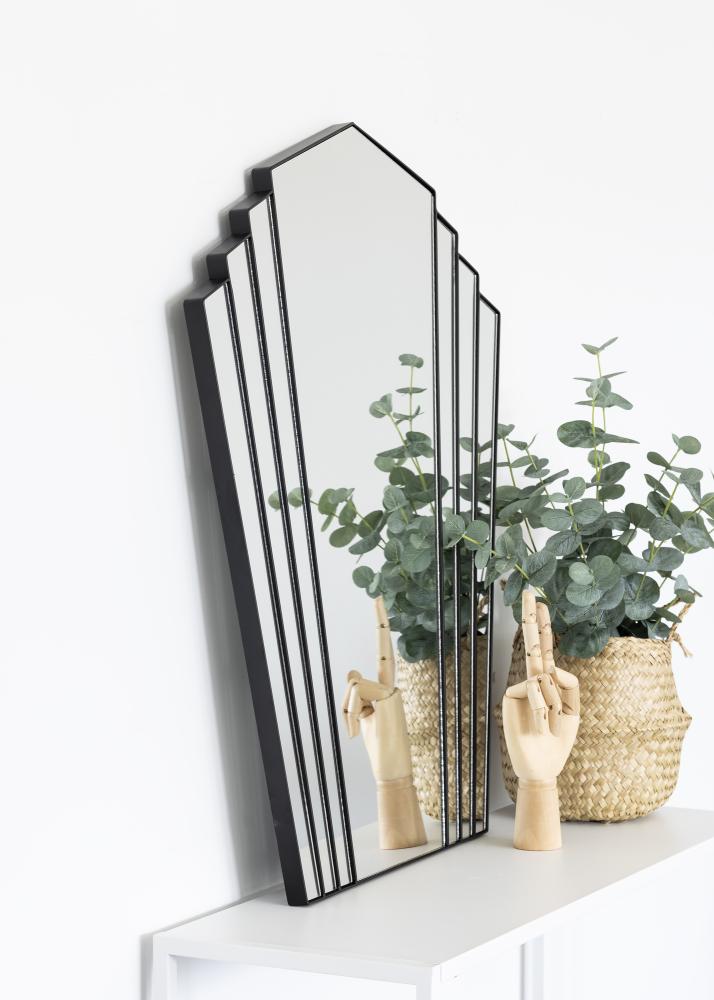 KAILA Miroir Fan - Noir 63x70 cm