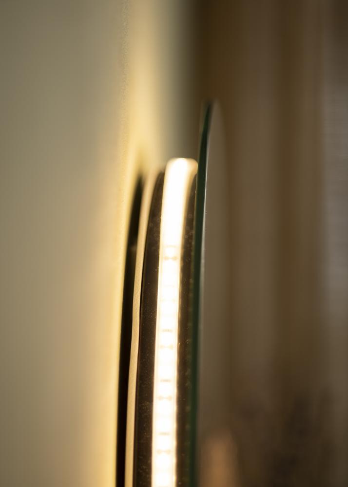 KAILA Miroir LED diamètre 40 cm