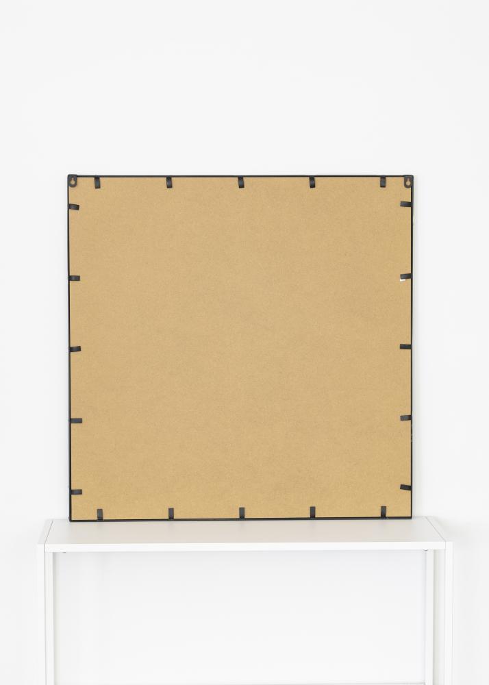KAILA Miroir Asymetric - Noir 70x70 cm