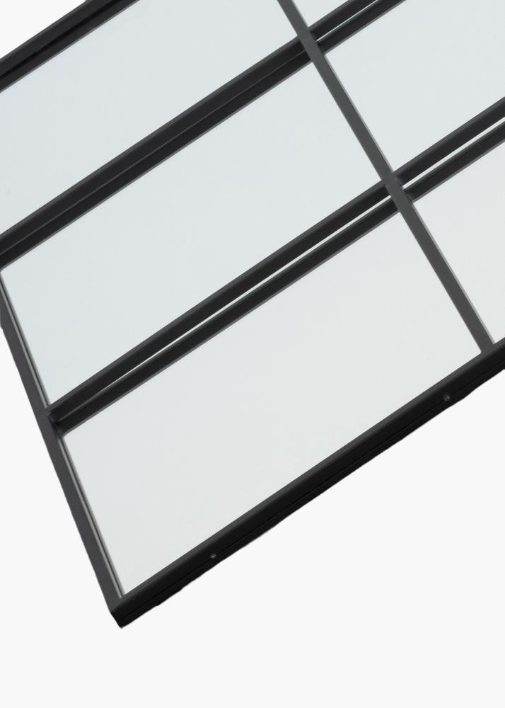 KAILA Miroir Squares - Noir 90x90 cm