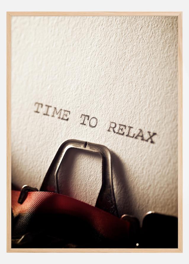 Time to Relax Poster