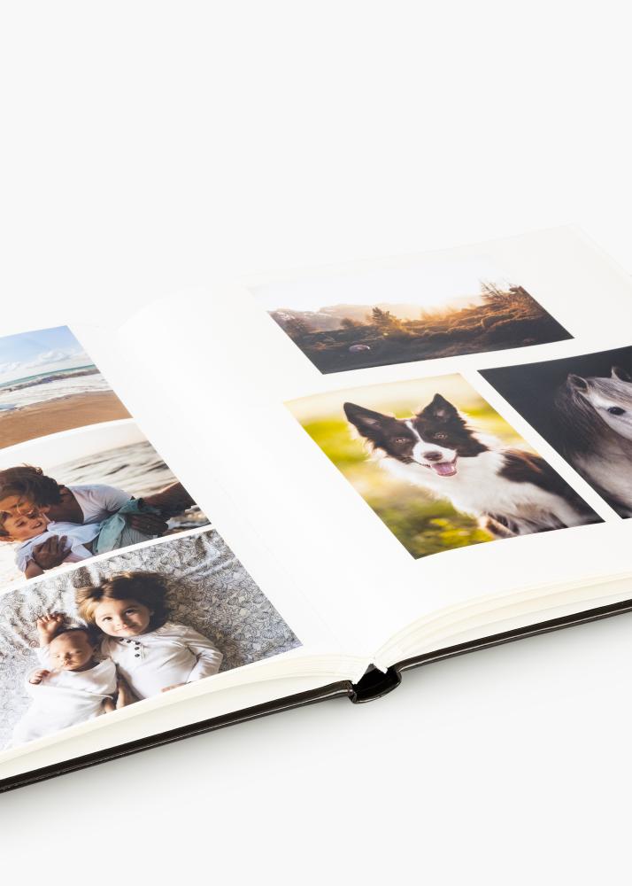 Effect Album photo Autocollant Marron foncé - 29x32 cm (30 pages)
