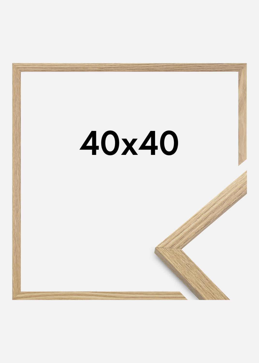 Product Image for Cadre Trendy Verre Acrylique Chêne 40x40 cm