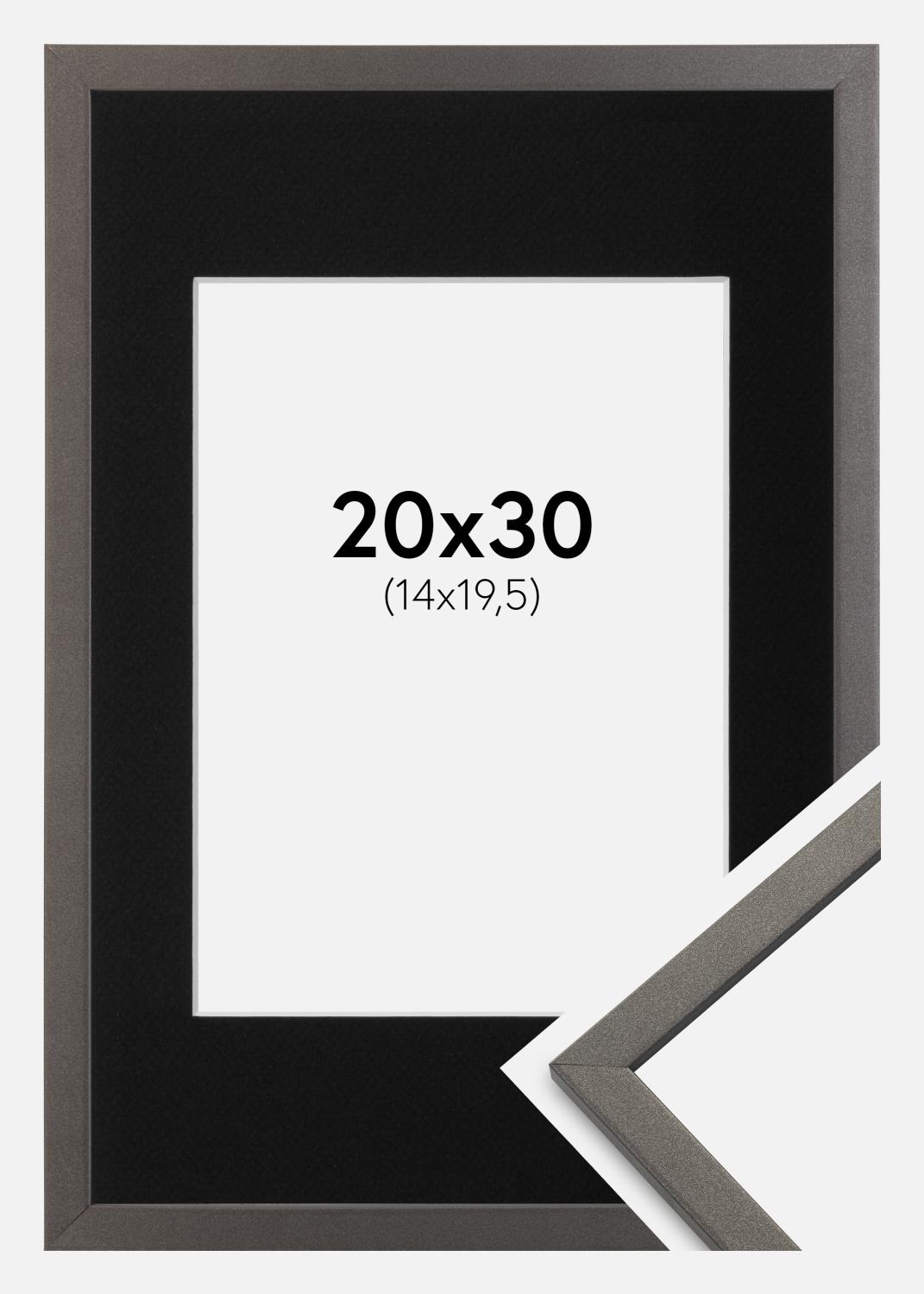 Product Image for Cadre Edsbyn Graphite 20x30 cm - Passe-partout Noir 15x21 cm (A5)