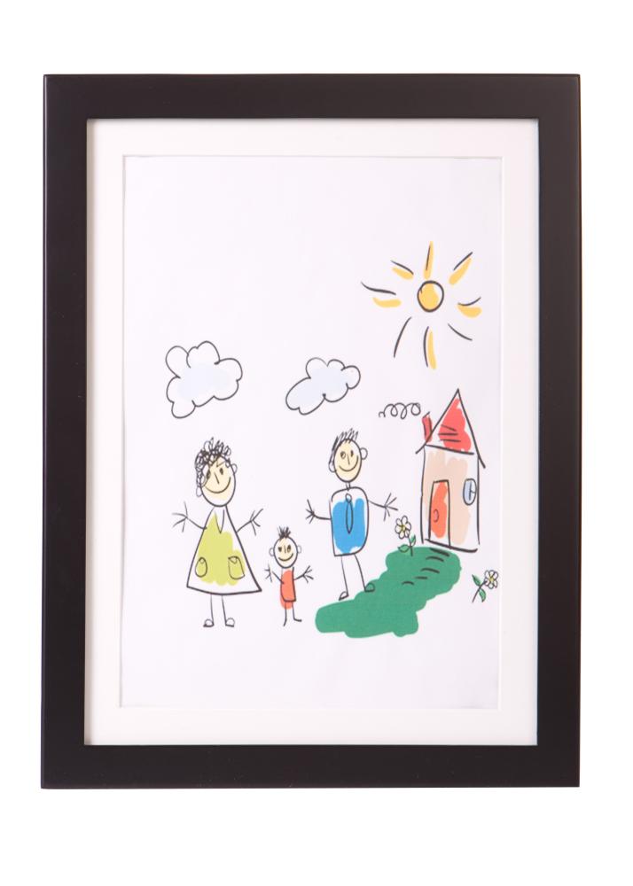Little Davinci Cadre pour dessins A4 Noir