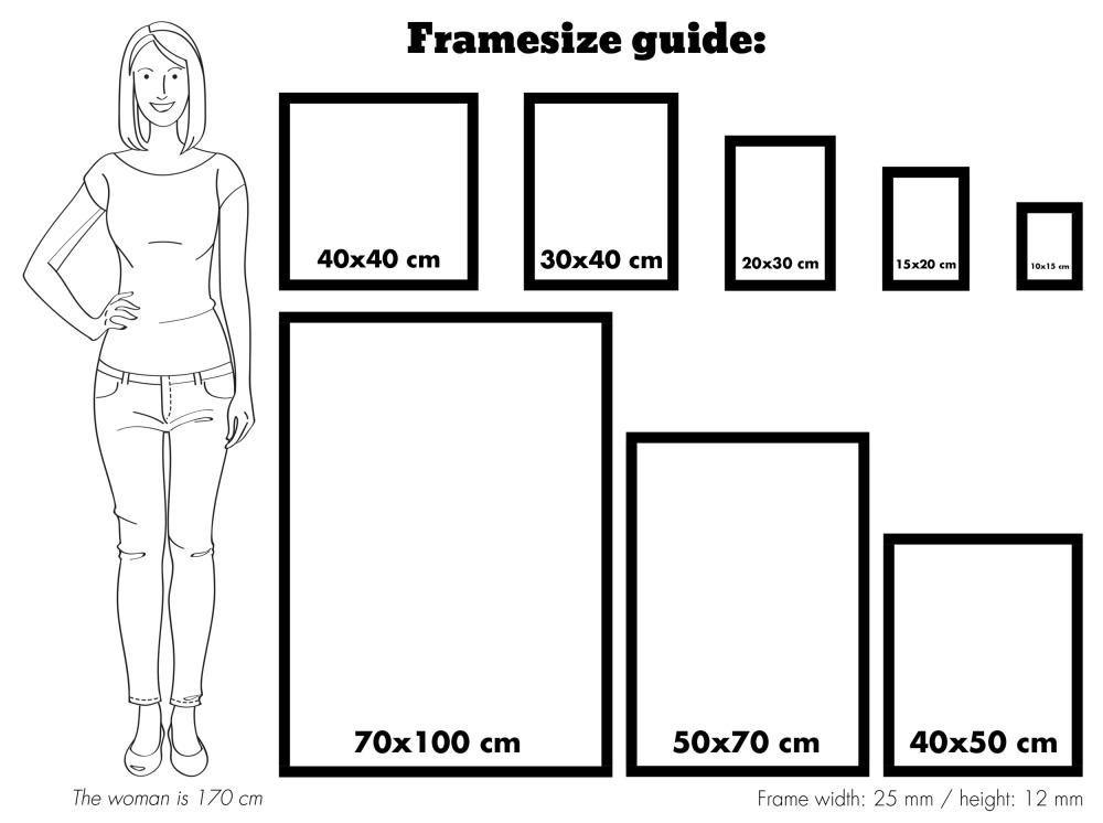 Miroir Trendline Nature - Propres mesures