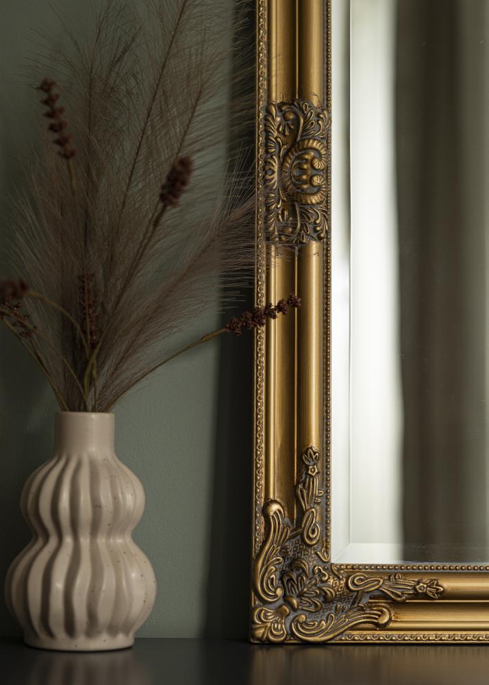 Miroir Bologna Or 80x80 cm