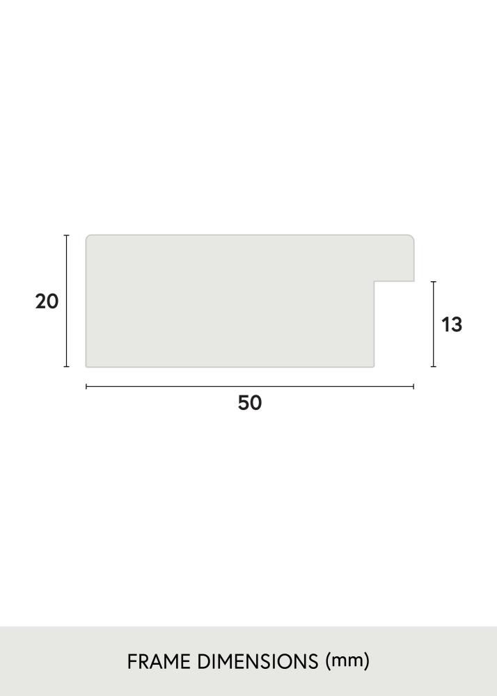 Cadre Pembrokeshire Verre Acrylique Chêne 20x30 cm