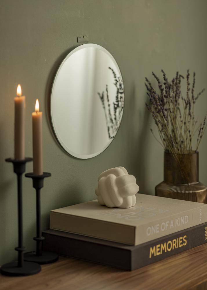 KAILA Miroir rond Deluxe diamètre 30 cm