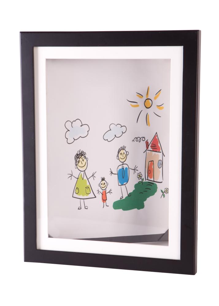 Little Davinci Cadre pour dessins A4 Noir