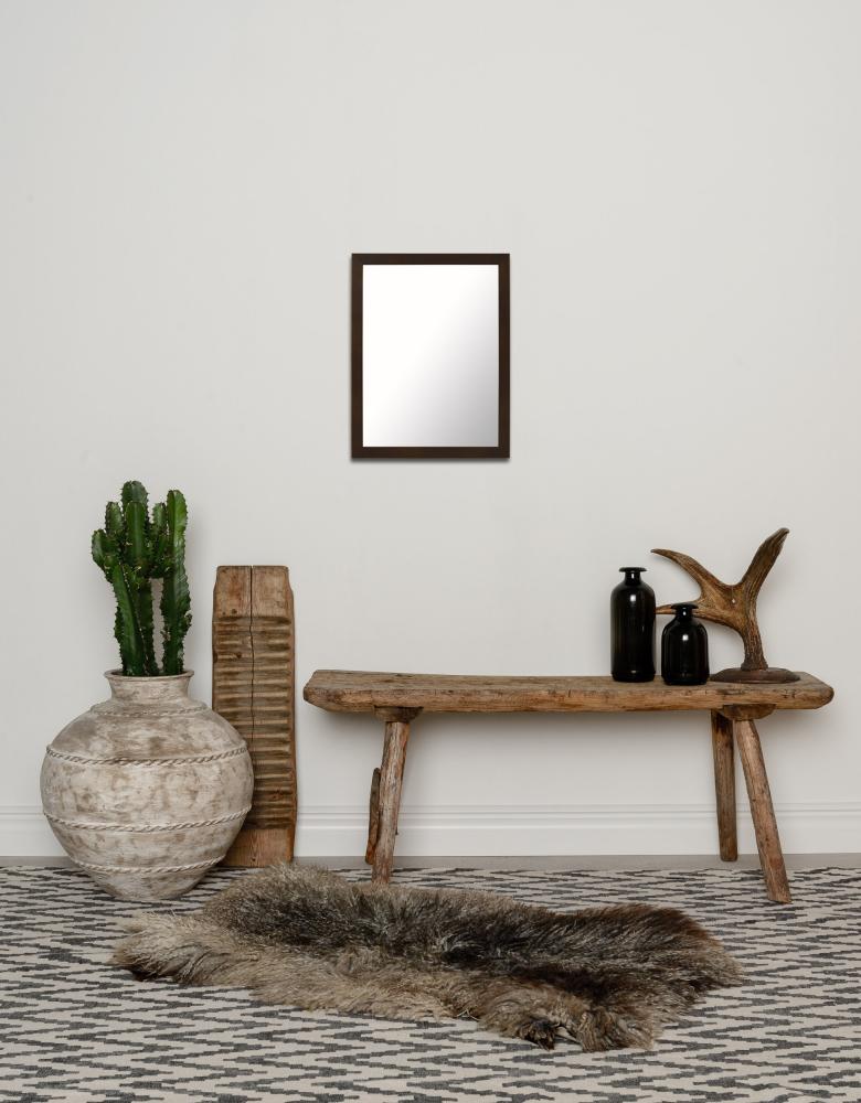 Miroir Trendline Marron - Propres mesures