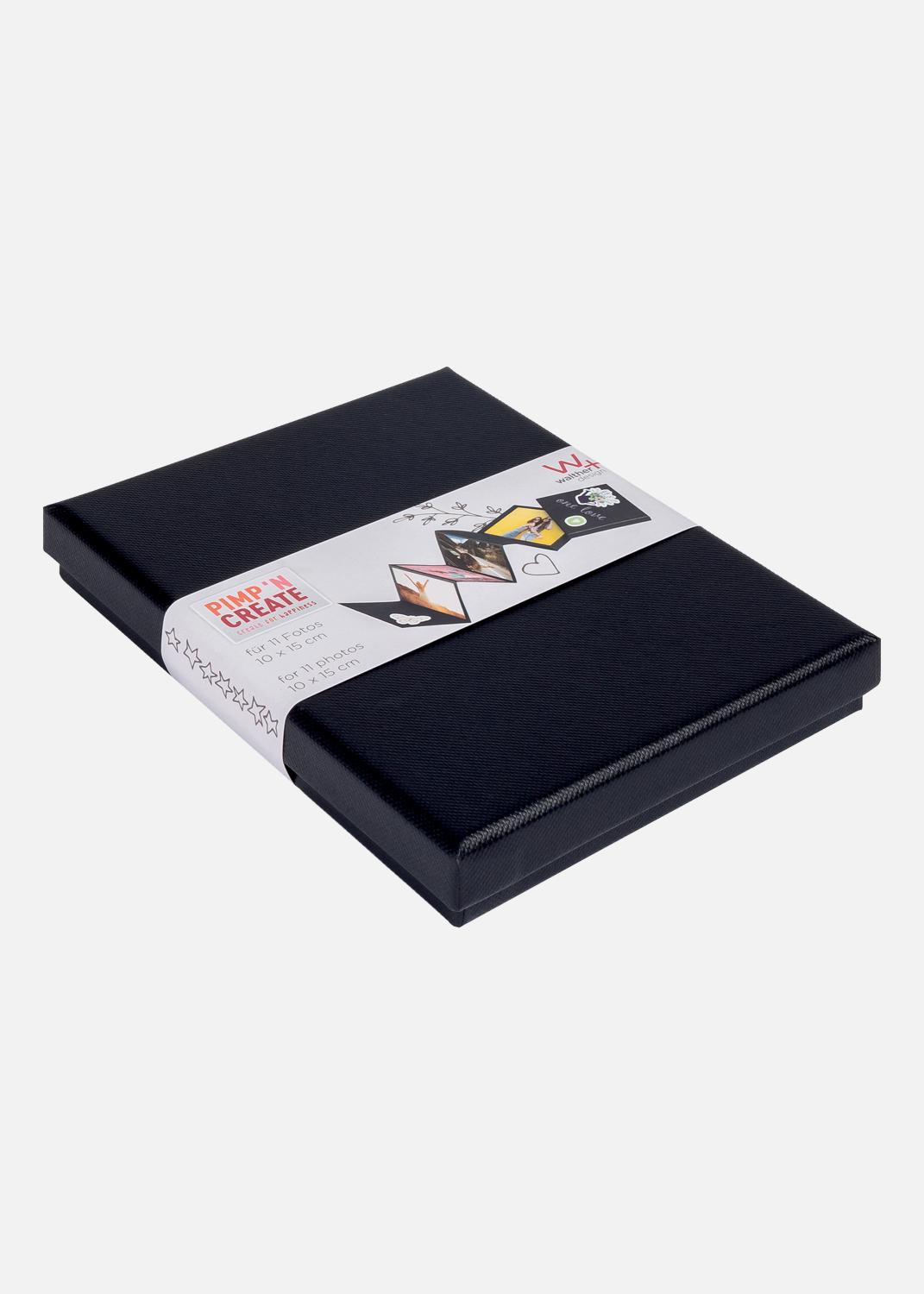 Product Image for PAC Leporello-Box Noir - 11 Images en 10x15 cm