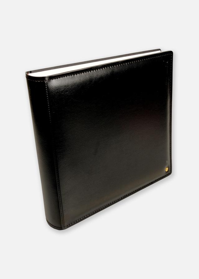 Henzo Gran Cara Premium Album photo Noir 31x33cm 100 pages blanches/50 feuilles