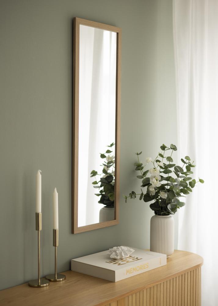Miroir Overdoor Chêne massif 34x100 cm