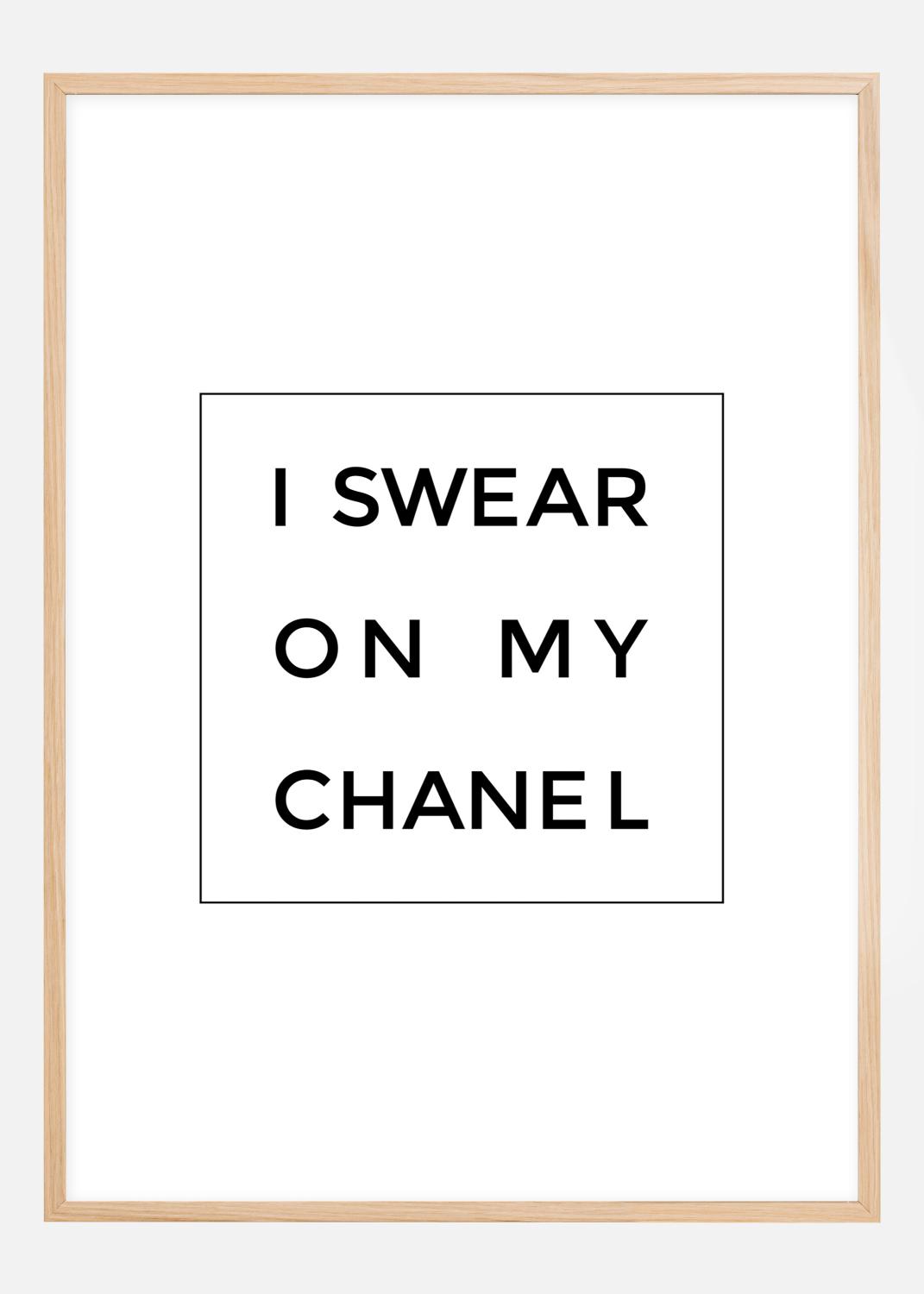 Product Image for I swear on my chanel Poster (50x70 cm)