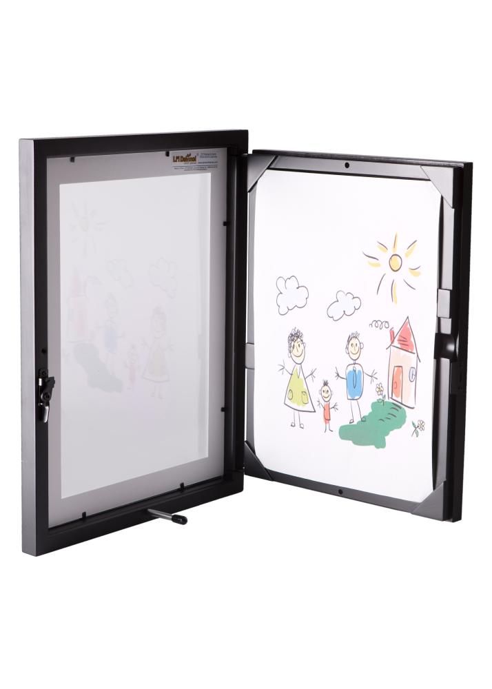 Little Davinci Cadre pour dessins A4 Noir
