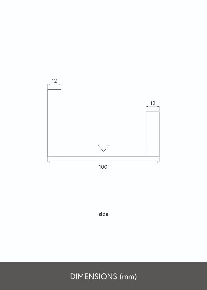 KAILA Étagère à tableaux Noir 150 cm