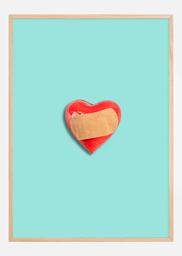 Band-aid on My Heart Poster