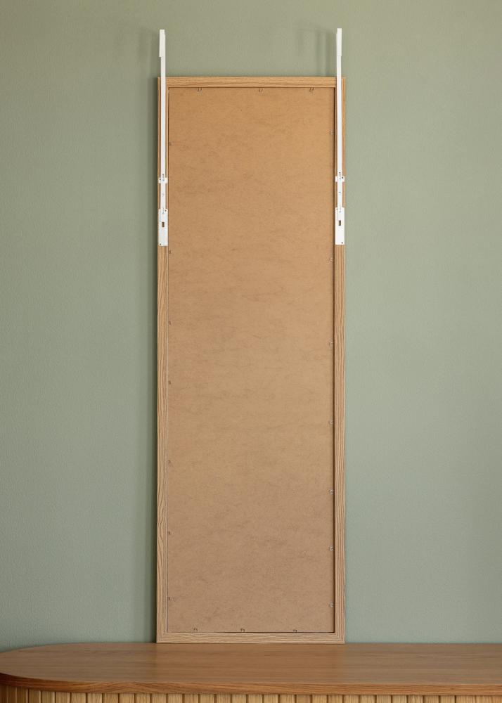 Miroir Overdoor Chêne massif 34x100 cm