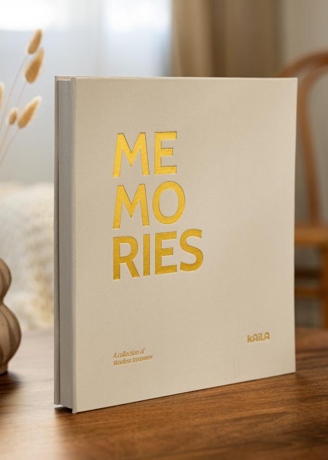 KAILA Album Memories Creme - 300 images en 11x15 cm