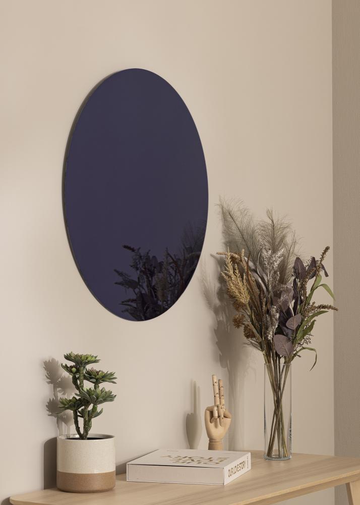 Miroir Dark Blue diamètre 70 cm