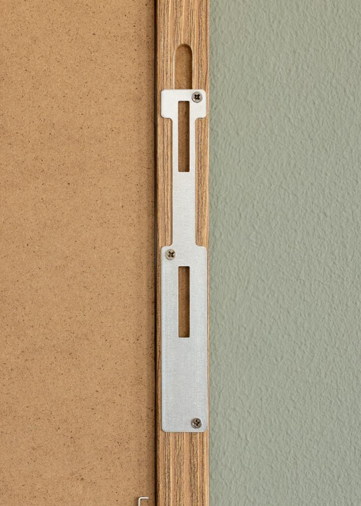 Miroir Overdoor Chêne massif 34x100 cm
