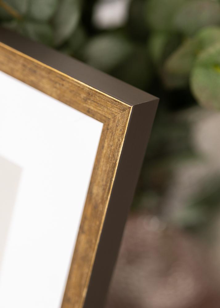 Cadre Dune Verre acrylique Or 21x29,7 cm (A4)