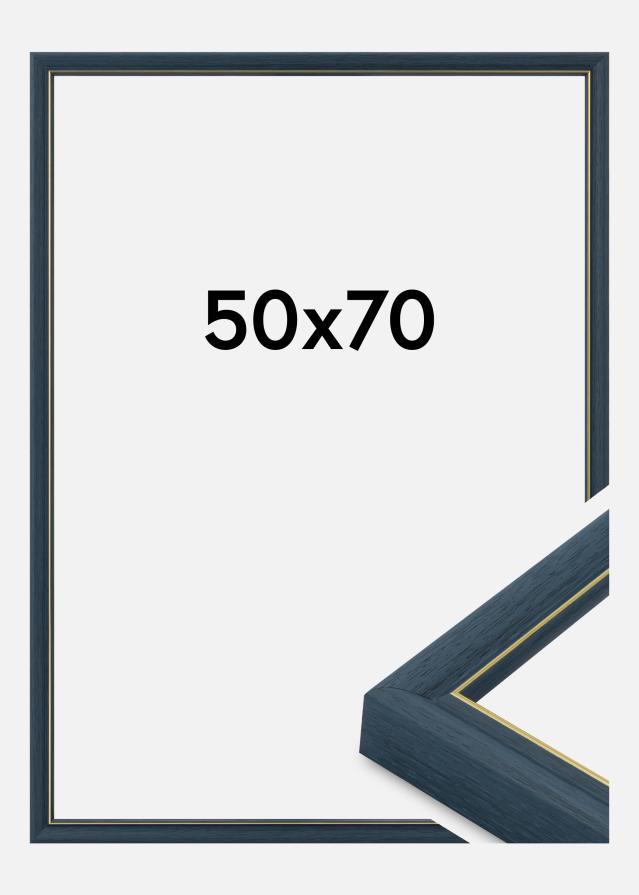 Cadre Canterbury Verre Acrylique Bleu 50x70 cm