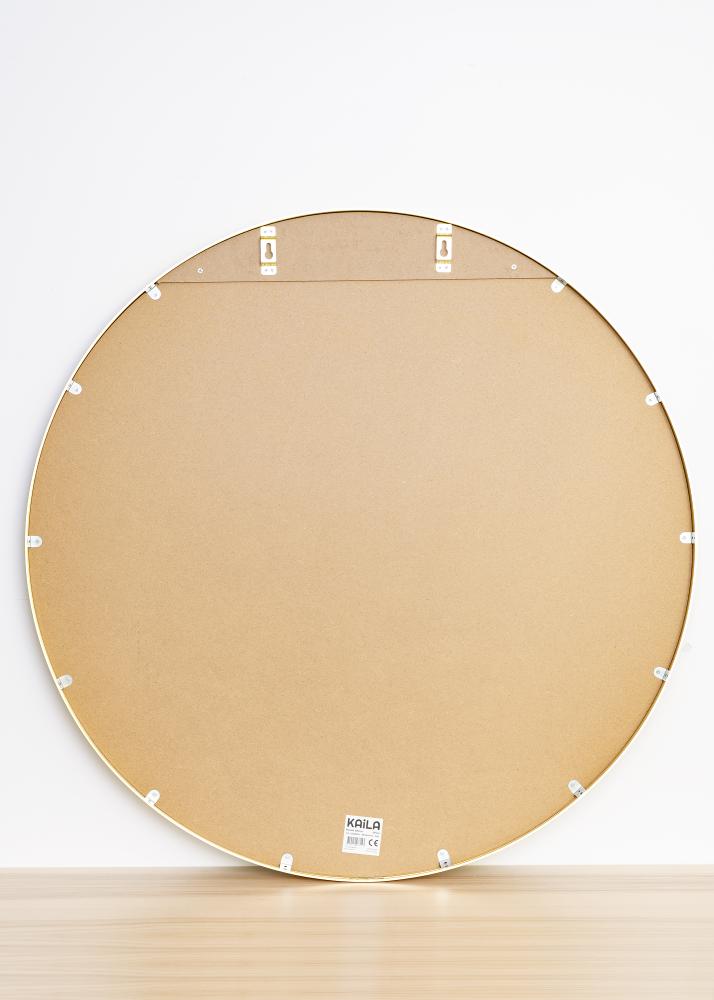 KAILA Miroir rond Edge Gold diamètre 100 cm