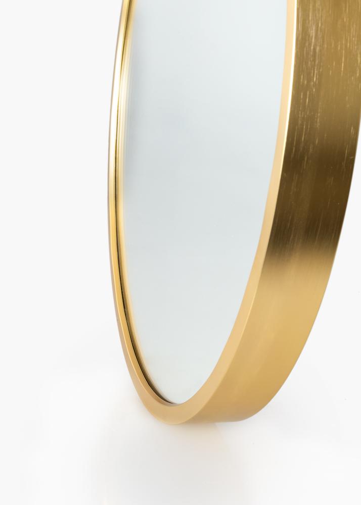 KAILA Miroir rond Edge Gold diamètre 110 cm