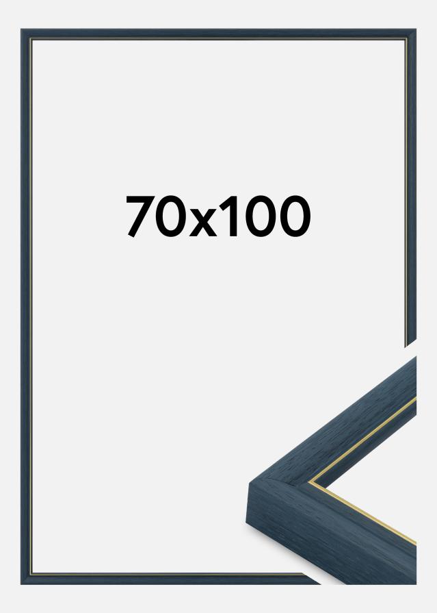 Cadre Canterbury Verre Acrylique Bleu 70x100 cm