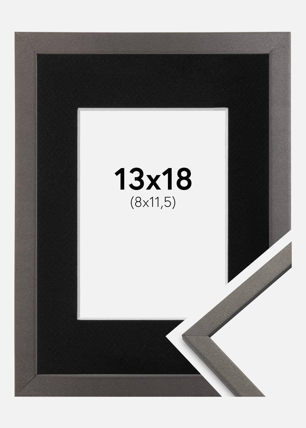 Product Image for Cadre Edsbyn Graphite 13x18 cm - Passe-partout Noir 9x12 cm