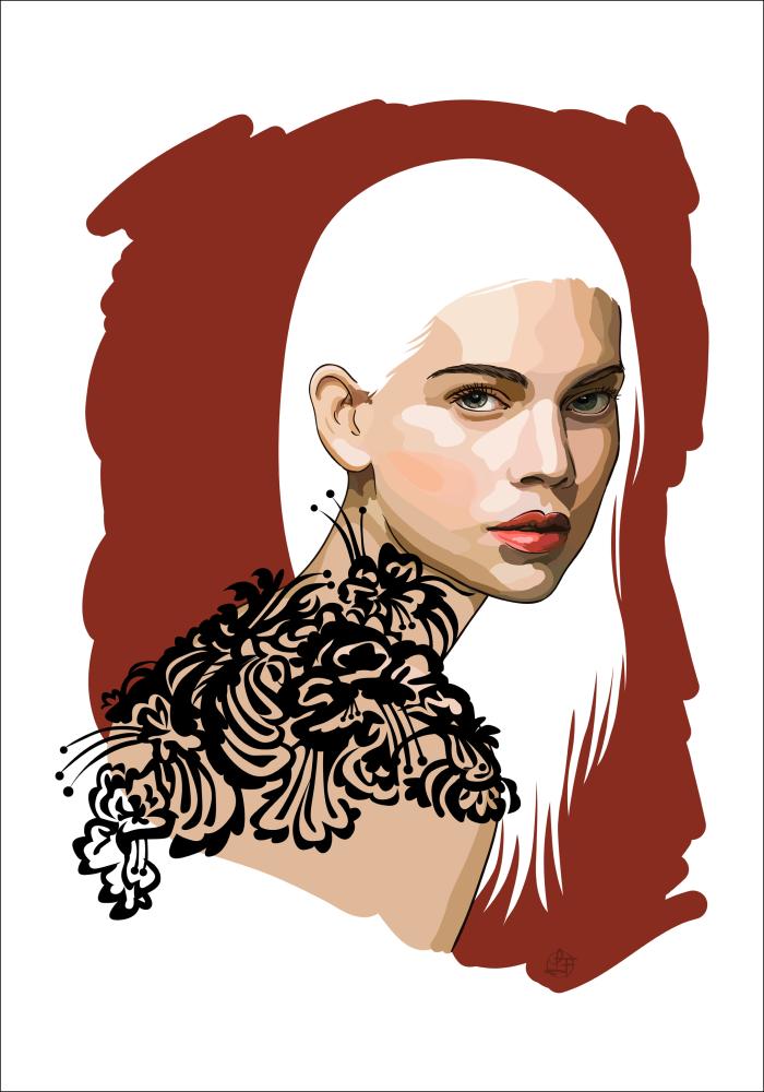 Felicia Red Poster