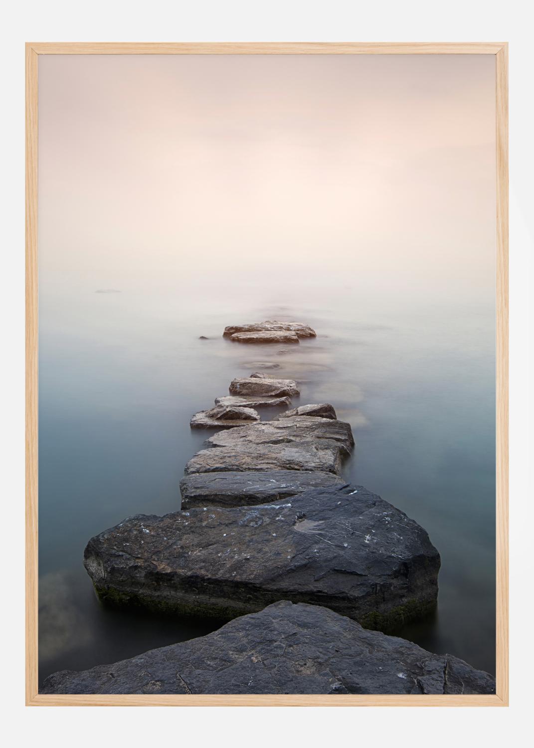 Product Image for Stones in line Poster (21x29,7 cm (A4))