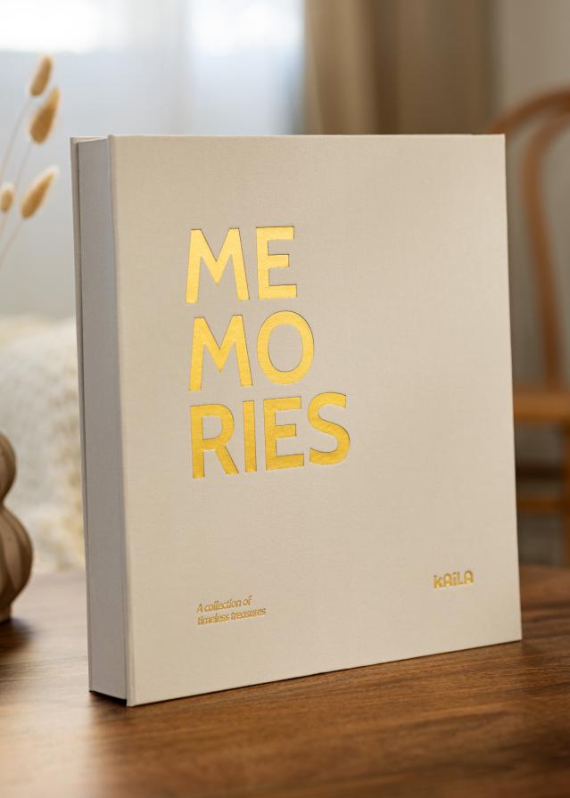 KAILA Album Memories Creme - 600 images en 11x15 cm